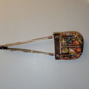 FRANCO SARTO  Vintage Crossbody Floral DIY REHAB Project